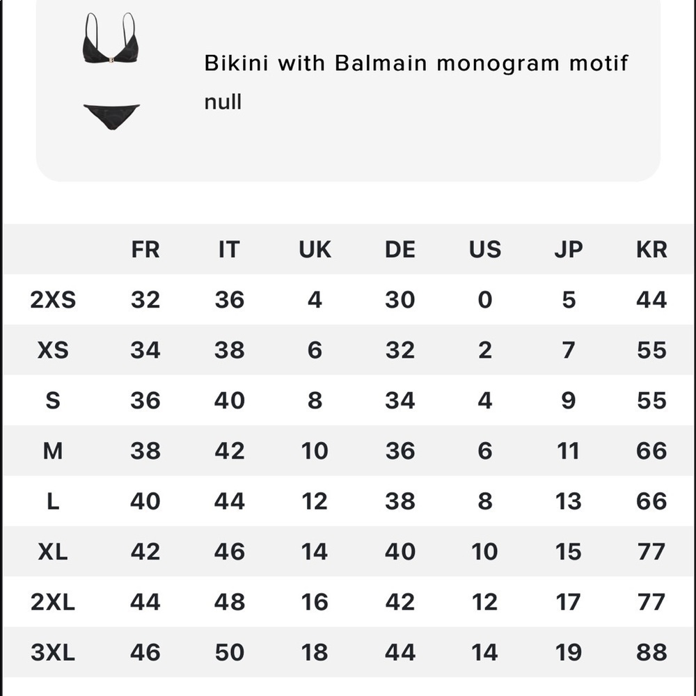 Balmain Monogram Bikini 44 - Picture 11 of 11